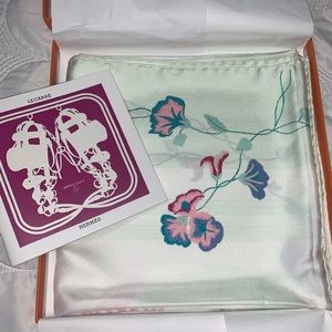 Hermes limited edition Brides Fleuries silk scarf